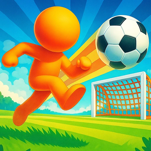 Game icon for Crazy Kick! Fun Football game by VOODOO
